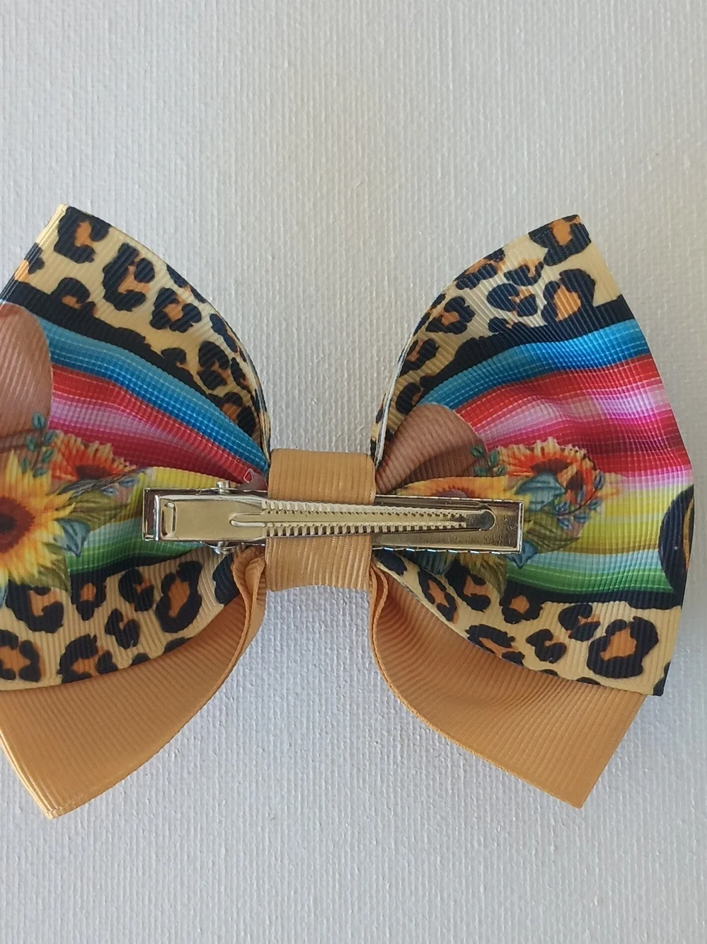 Handmade Fall Hair Bow Gift Set/ Girls Hair Accesories (5 Pieces)